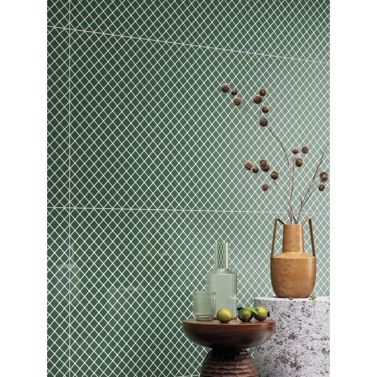 VECTORA - 24X47, GREEN, GLOSSY